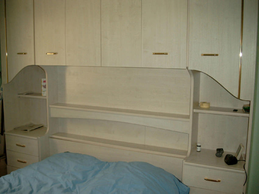 Groene slaapkamer vanuit een tweede hoek